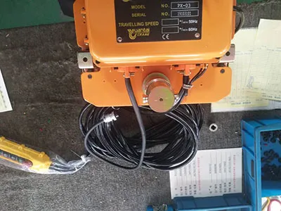 Polipasto Eléctrico de Cadena 3 Toneladas