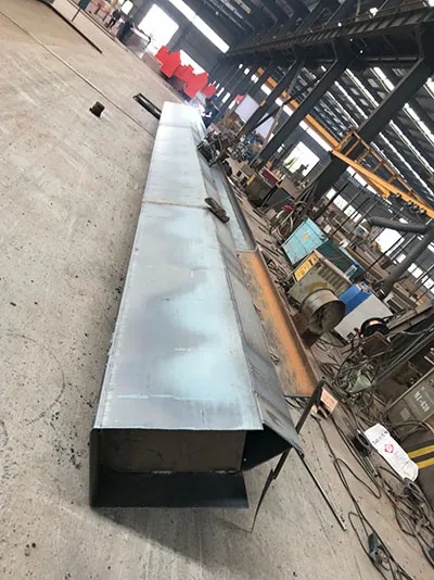 Fabricación de una puente grúa monorriel de 10 toneladas