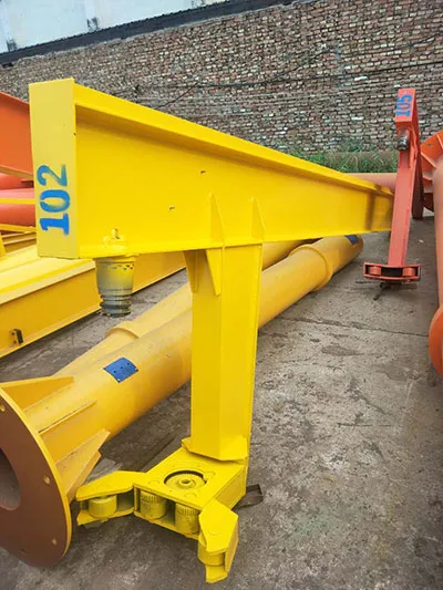 Fabricación de la grúa pluma de 1,5 toneladas