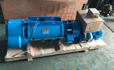 Puente Grúa Monorriel de 5 Toneladas 13.8M y H-6.3M con Polipasto Eléctrico de Cable Venta a Venezuela