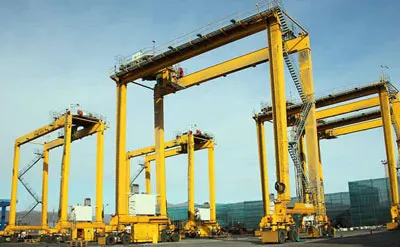 Grúa RTG/Grúa Pórtico Sobre Neumáticos Venta a Chile