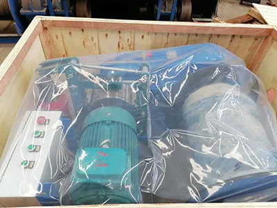 Packing of 5 Ton Electric Winch