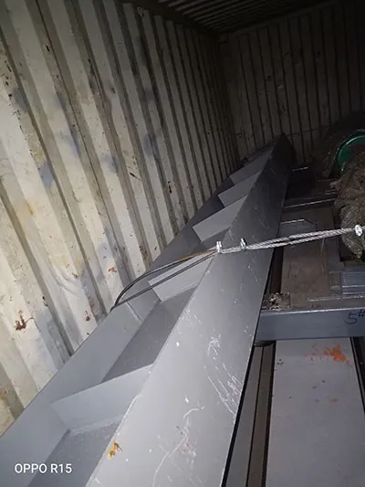 Envío de puente grúa birriel de 3 toneladas