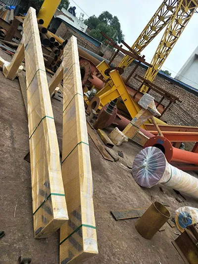 Embalaje de la grúa pluma de 1,5 toneladas