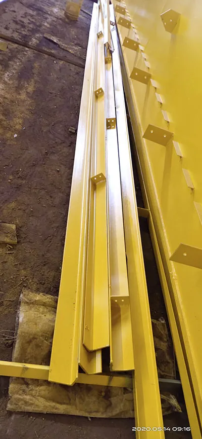 Accesorios de la grúa puente de doble viga con cuchara de 20 toneladas