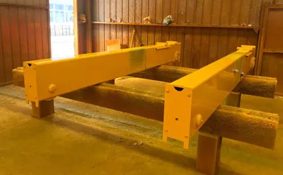 Producción de Grúa Viajera Monorriel de 6,3 Toneladas