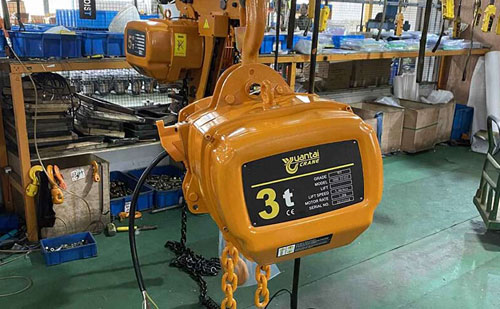 3 Ton 6M Electric Hoist for Sale to Indonesia