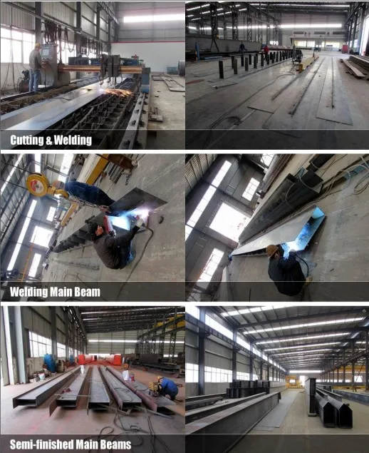 Producción de Grúa Pórtico Móvil de 1 Tonelada