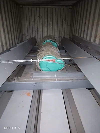 Envío de puente grúa birriel de 3 toneladas