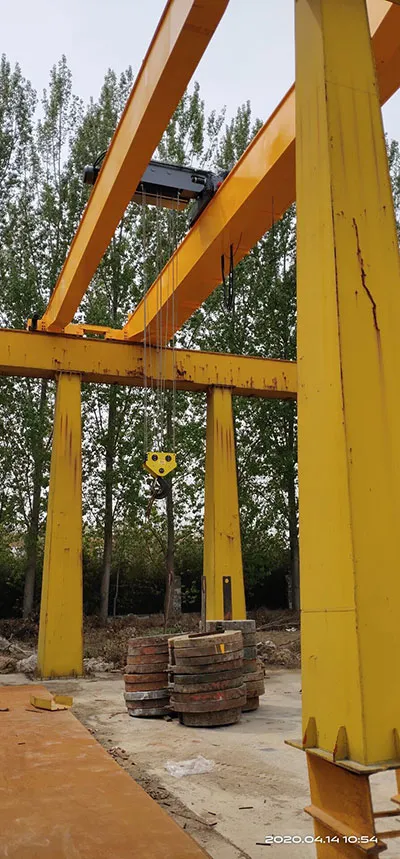 Testing of 25 Ton Double Girder Overhead Crane