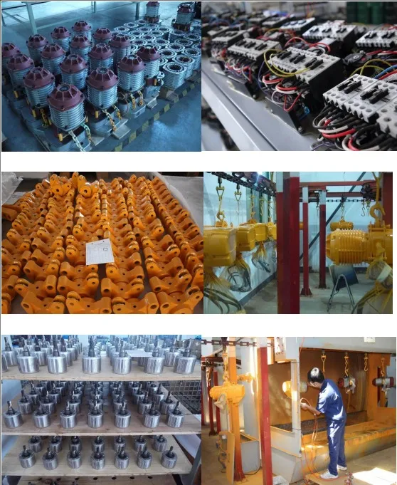 Producción de Grúa Pórtico Móvil de 1 Tonelada