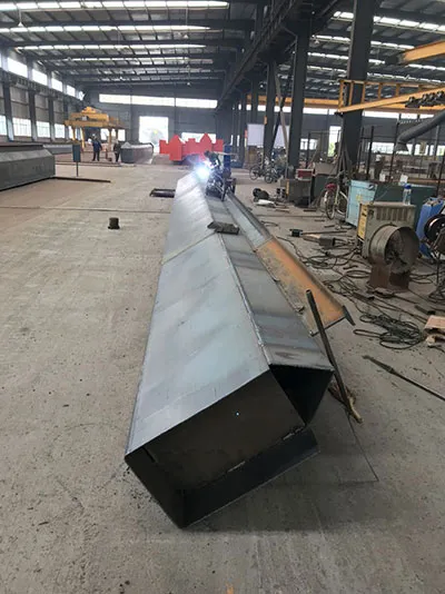 Fabricación de una puente grúa monorriel de 10 toneladas