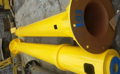 Grúa Pluma Giratoria Montada en Columna de 1.5 Toneladas 5 M y H-4M con Polipasto Eléctrico de Cable Venta a Colombia