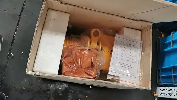 Embalaje de grúa pluma giratoria BZ de 500 kg