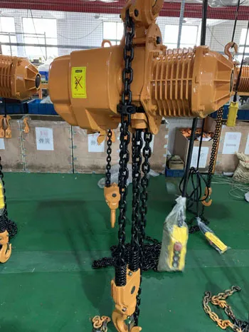 Procesamiento de Polipasto Eléctrico de Cadena de 5 Toneladas