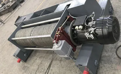 Grúa Pórtico de 25 Toneladas 12M y H-9M con Polipasto Eléctrico de Cable tipo Europeo Venta a Argentina