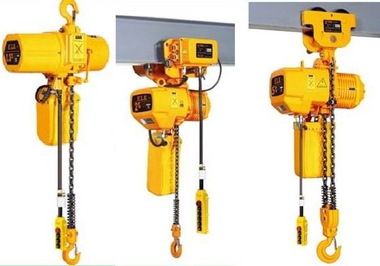 Electric chain hoist installation types