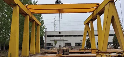 Testing of 25 Ton Double Girder Overhead Crane