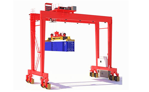 Rubber Tyred Gantry (RTG) Crane