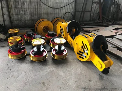 Accesorios para grúas de grúa viajera birriel de 20 toneladas