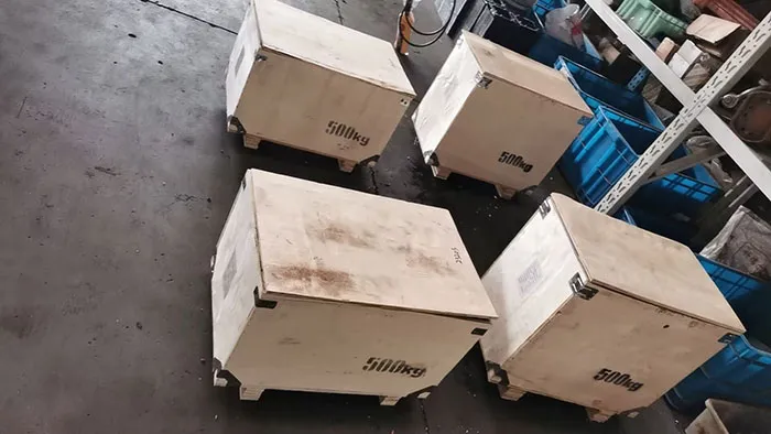 Embalaje de grúa pluma giratoria BZ de 500 kg