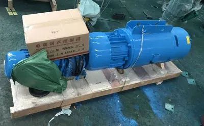 Polipasto Eléctrico de Cable CD 5 Toneladas 7M Venta a Colombia