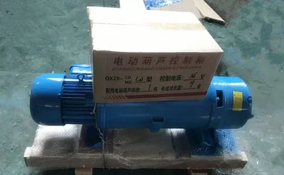 Polipasto Eléctrico de Cable con CD Fijo de 1 Tonelada