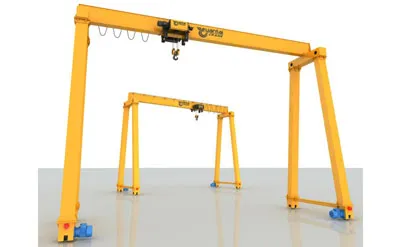 Precio de Grúa Pórtico Monorriel de tipo Europeo de 5 Toneladas 6M y H-4M Venta a Argentina