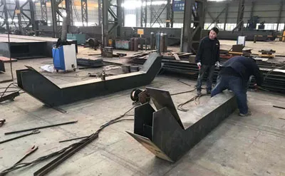 Production process of 5 ton explosion-proof double girder overhead crane