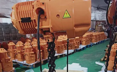 Polipasto Eléctrico de Cadena Fijo de 5 Toneladas y 12 Metros Venta a México