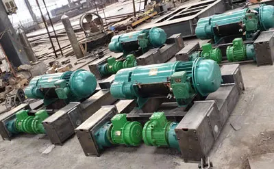 5 Ton 3.75M H-9M LHB type Double Girder Overhead Crane with Explosion-proof Electric Wire Rope Hoist for Sale to Yemen