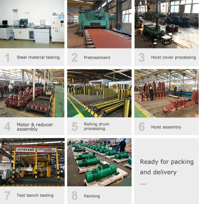 Procesamiento de Polipastos Eléctricos