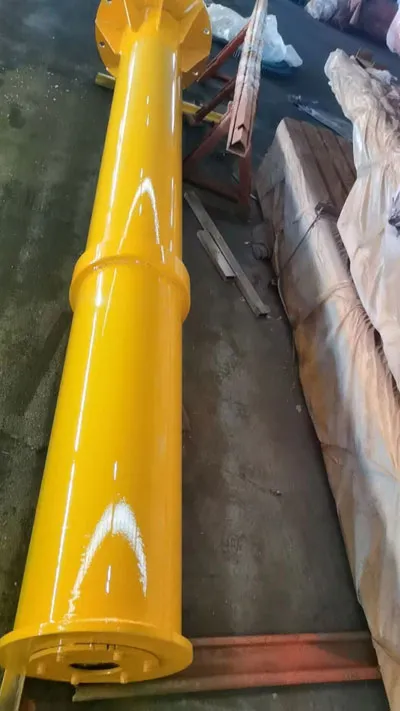 Producción de grúa pluma giratoria BZ de 500 kg