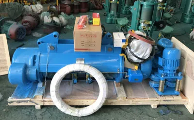 Paquete de polipastos eléctricos de cable de 10 toneladas