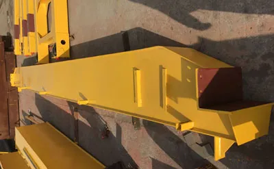 10 Ton 13.2 M H-4.2M Overhead Crane with Electric Wire Rope Hoist for sale to Oman