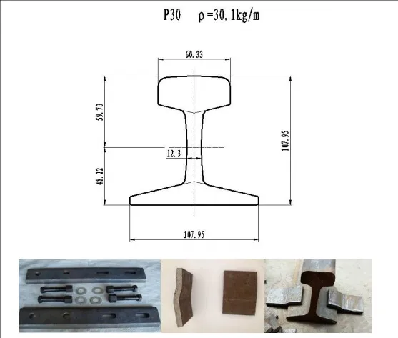 Especificación Recomendada del Raíl de Grúa Viajera Birriel 15 Toneladas