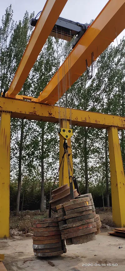 Testing of 25 Ton Double Girder Overhead Crane