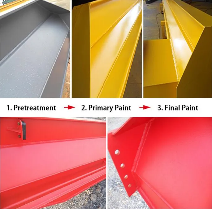 Processing of 50 Ton European Double Girder Overhead Crane