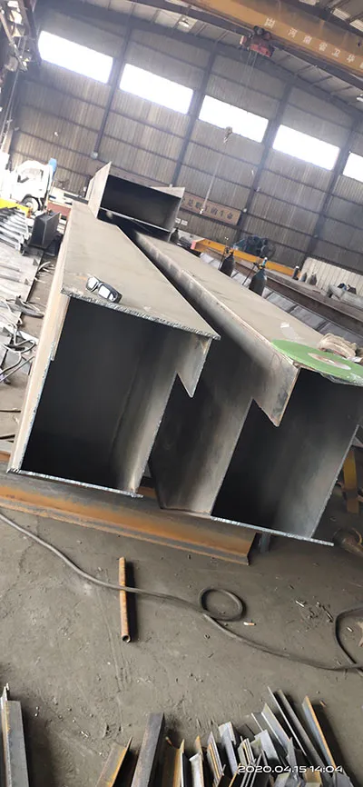 Fabricación de una puente grúa birriel con cuchara de 20 toneladas