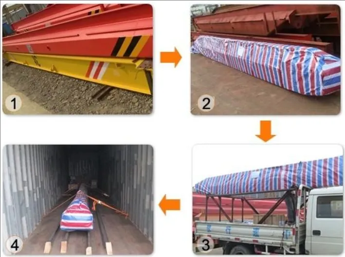 Grúa de pórtico móvil portátil de 3 toneladas Paquete y entrega