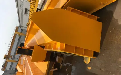 Tratamiento de Grúa Pórtico de 25 Toneladas con Altura Reducida Polipasto Eléctrico de Cable