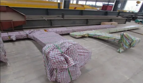 Embalaje de la grúa Pluma Giratoria de 1 tonelada con polipasto eléctrico de cadena