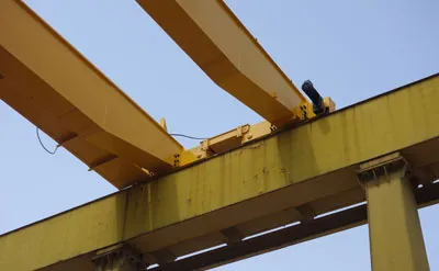 25 Ton 13.7 M H-5 M Double Girder Overhead Crane with European Style Electric Wire Rope Hoist for sale to Australia