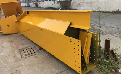 Fabricación de una puente grúa monorriel de 10 toneladas