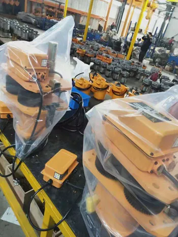 Procesamiento de Polipasto Eléctrico de Cadena de 5 Toneladas