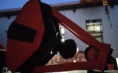 20 Ton 23 M H-16 M Grab Bucket Double Girder Overhead Crane for Sale to Steel Mill in India