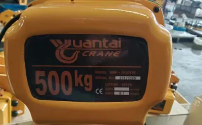 Grúa Pluma Giratoria BZ con Polipasto Eléctrico de Cadena de 500 kg, 3.5M y H-3.5M Venta a México