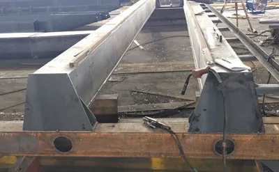 Producción de puente grúa birriel de 3 toneladas