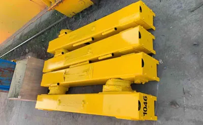 10 Ton 11.77M H-5M Gantry Crane with Electric Wire Rope Hoist for sale to Kenya