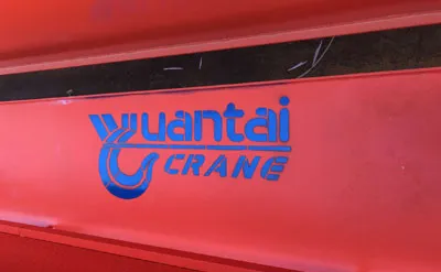 Proceso de fabricación de una grúa pórtico de 25 toneladas tras el pintado